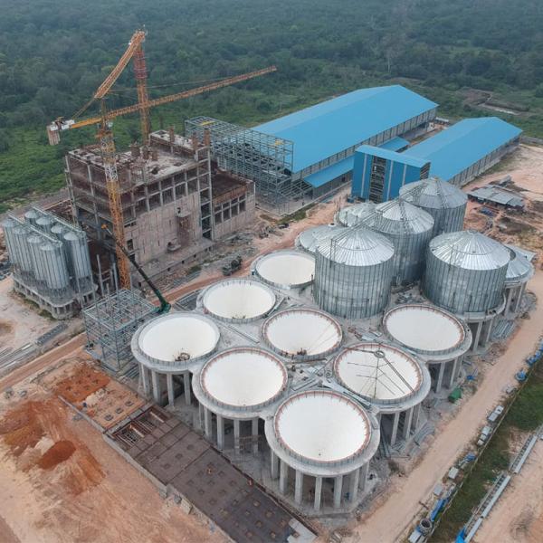 Erection Silo for Flourmill at Dumai